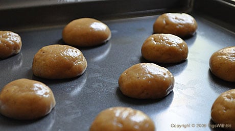 Cookie Dough Balls Ready for Baking