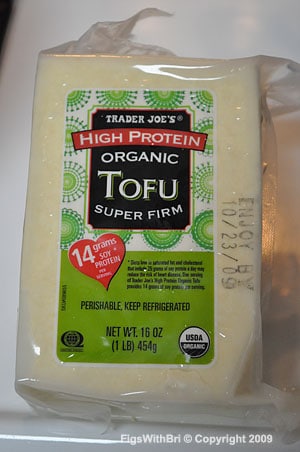 Firm Tofu has a good texture & pleasant subtly sweet soy flavor