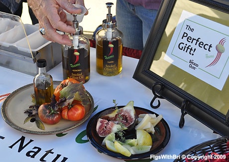 The Smoked Olive ~ Offered free tastings of their INCREDIBLE smoky Olive Oil